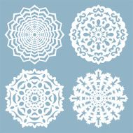 Set of snowflakes N14