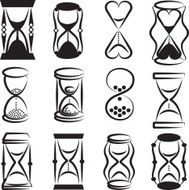 sandglasses icons