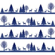 Deer Silhouette N16
