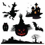 Halloween Black set