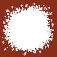 Fall Leaves Frame