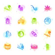 Stains Icons - Smoking