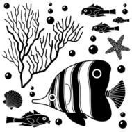 sea life design elements N7