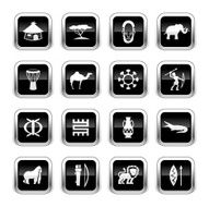 Supergloss Black Icons - Africa