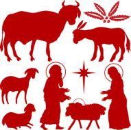 Nativity Silhouettes N4