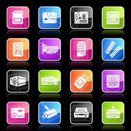 Ubergloss Icons - Computer Parts