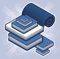 isometric blue books