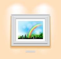 picture on the wall