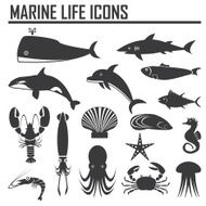 Marine Life Icons N3