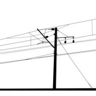 Railroad overhead lines