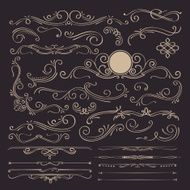 Ornate elements and page dividers