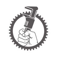 Holding a wrench
