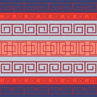 Seamless pattern with Greek N2