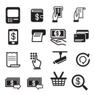 atm icon set