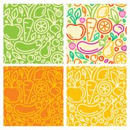 Vector seamless patterns N6