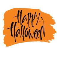 Halloween lettering