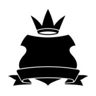 Crown and shield