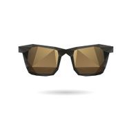 Sunglasses abstract isolated on a white backgrounds N3