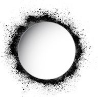 Ink blots frame N3