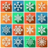 Snowflakes icons