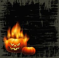 fiery pumpkin