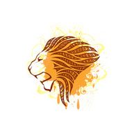 Lion Head Silhouette N11