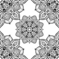 Vector graphic ornament