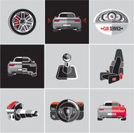 car service icons N11