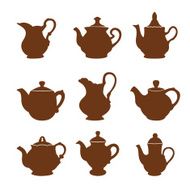 Set of teapot icons N2