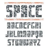 Sans serif font in sport style N2