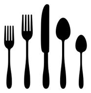 Cutlery Silhouettes