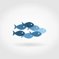 Flight of fishes