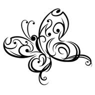 Abstract Butterfly - Illustration