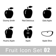 Fruit flat icon design N11