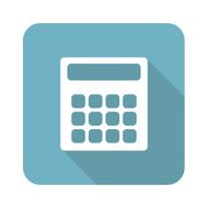 Square calculator icon N2