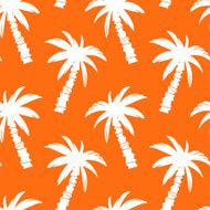 Seamless pattern with palm trees N26