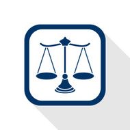 scale flat icon