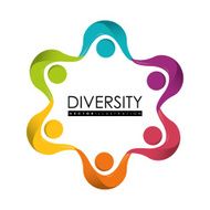 Diversity people design vector illustration eps 10 N11