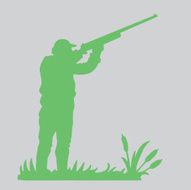 Silhouette of a Hunter