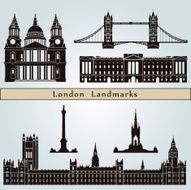 London landmarks and monuments