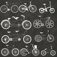 bicycle on the chalk N2