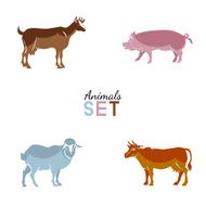 vector set of animals N9