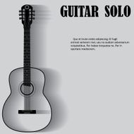black classic guitar