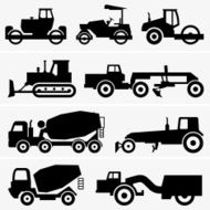 Road construction machinery