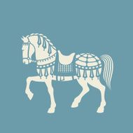 Circus Horse Vector