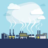 Industry background print