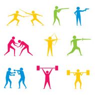set of game design vector