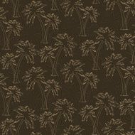 Abstract Background - Palm Tree Pattern
