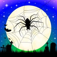 Halloween clip-art illustration N14