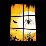 Halloween clip-art illustration N15